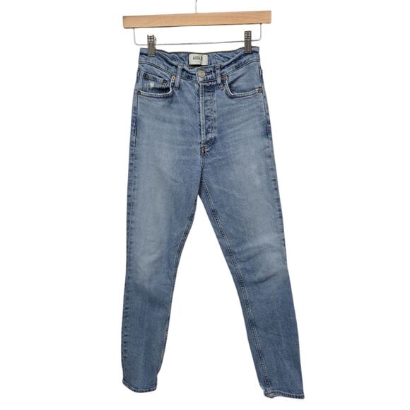 AGOLDE Nico High Rise Slim Fit Skinny Jeans Size‎ 24 - Picture 1 of 11